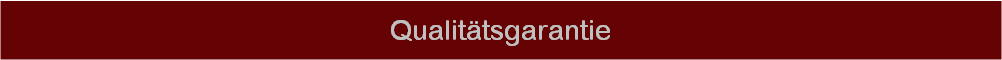 Qualittsgarantie